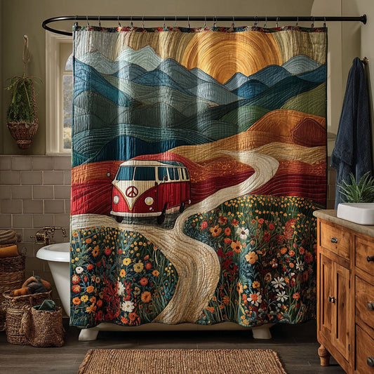 Peaceful Journey Shower Curtain NCU0NNT2913