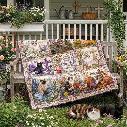 Peaceful Promises Quilted Blanket NCU0PTT3305