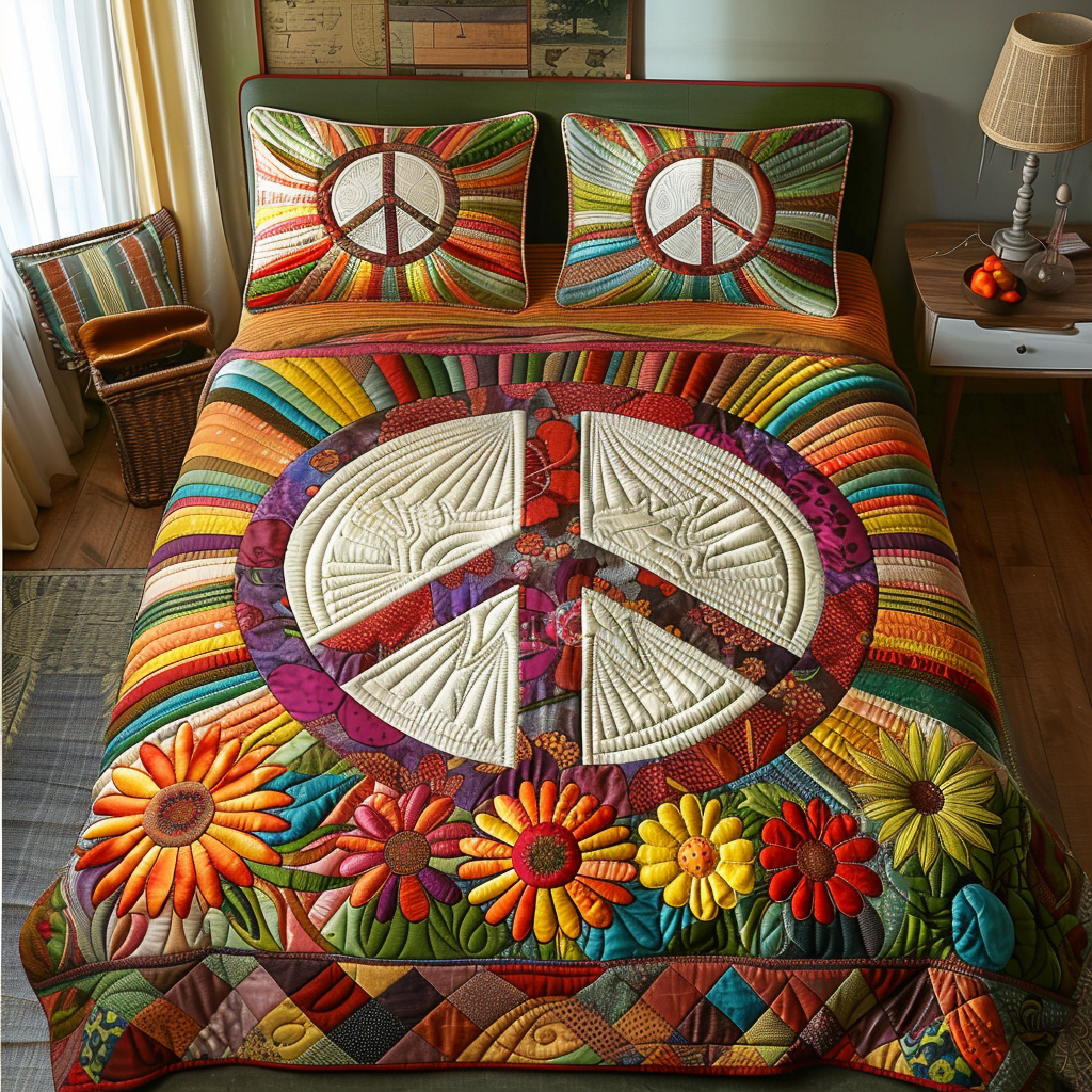 Peaceful Radiance Duvet Cover Set NCU0DV242