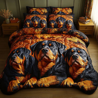 Peaceful Trio 3-Piece Quilted Bedding Set NCU0NNT757