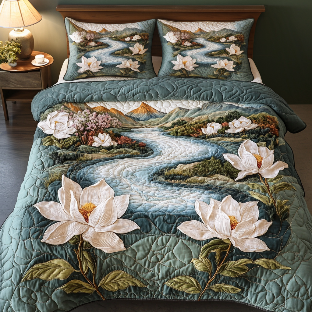 Peak Bloom Duvet Cover Set NCU0NVH684