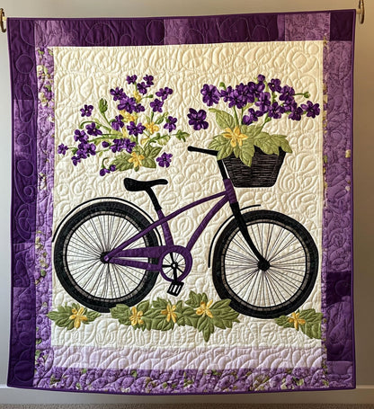 Pedal through Petals Art Quilt Hanging NCU0PT821