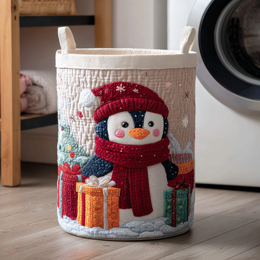 Penguin North Night Quilted Laundry Basket NCU0NTD1103