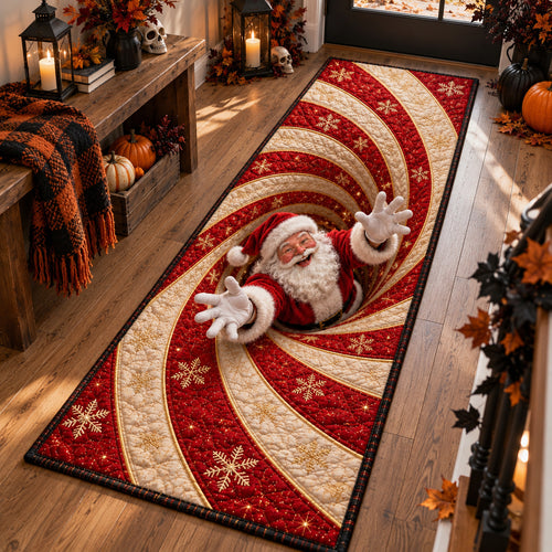 Peppermint Santa Surprise Runner Carpet NCU0DV2484