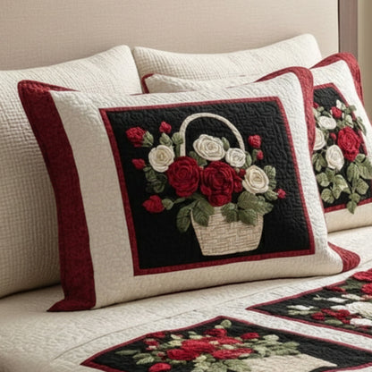 Petal Cascade Quilted Bedding Pillow Case NCU0NNT2533