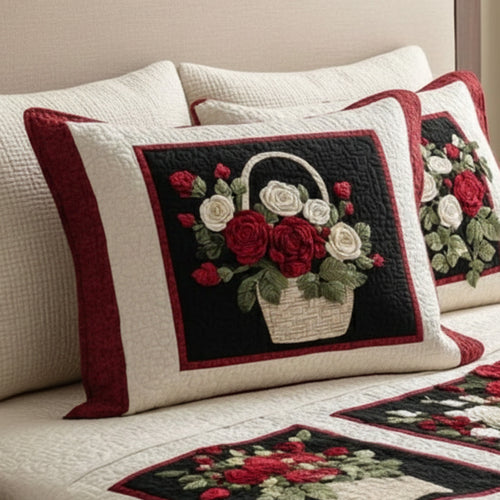 Petal Cascade Quilted Bedding Pillow Case NCU0NNT2533