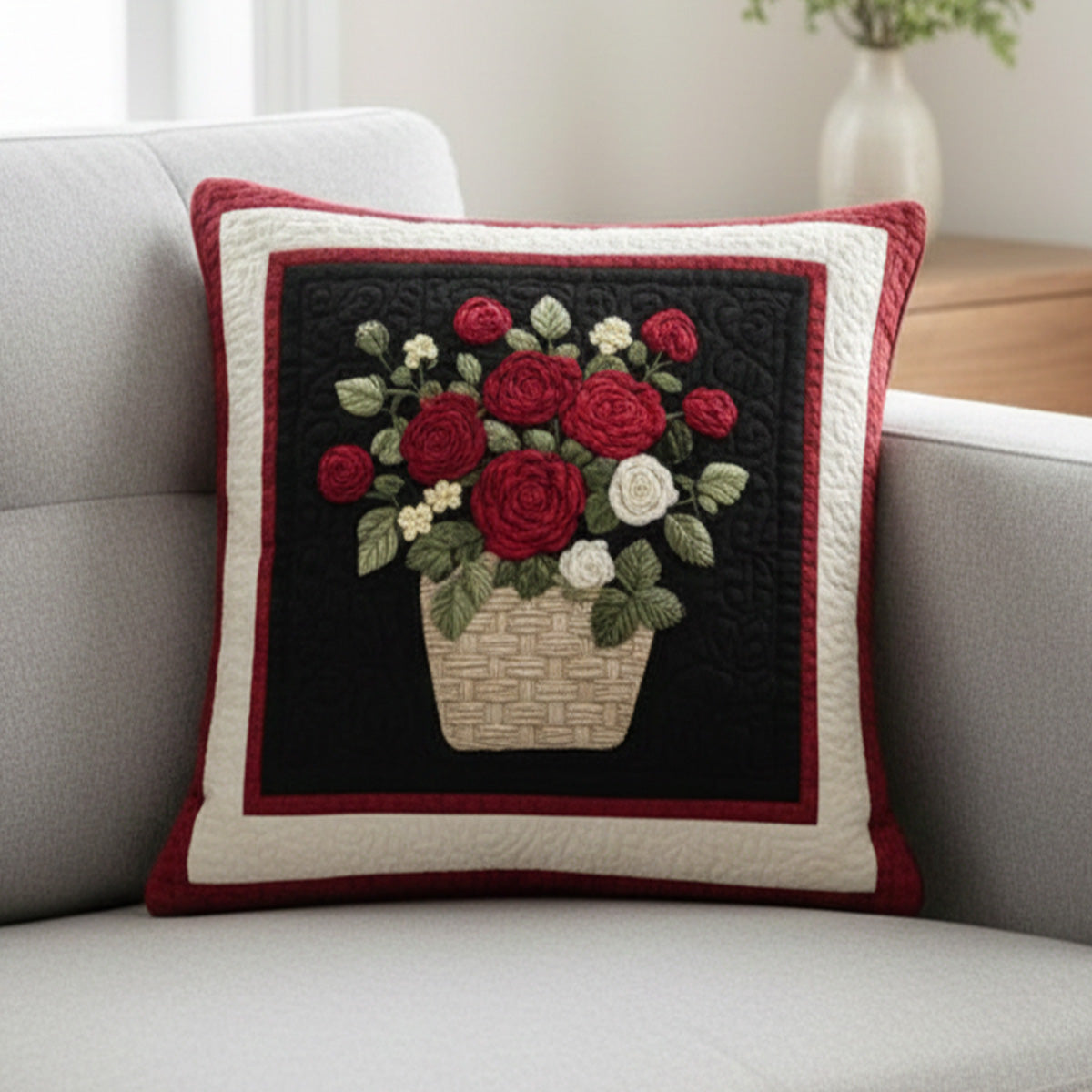 Petal Cascade Quilted Pillow Case NCU0NNT2533