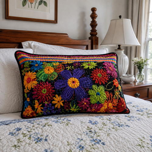Petal Serene Quilted Bedding Pillow Case NCU0PTT3372