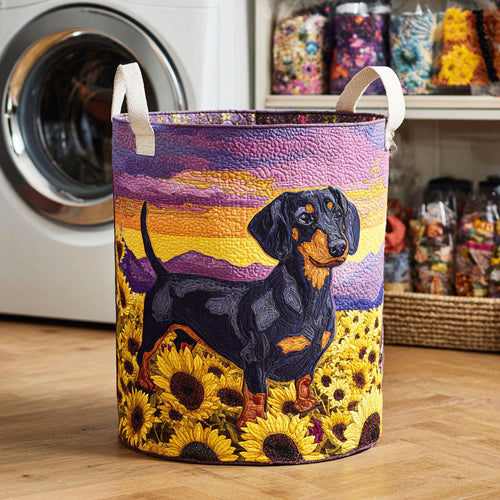 Petal Chase Quilted Laundry Basket NCU0NTD281