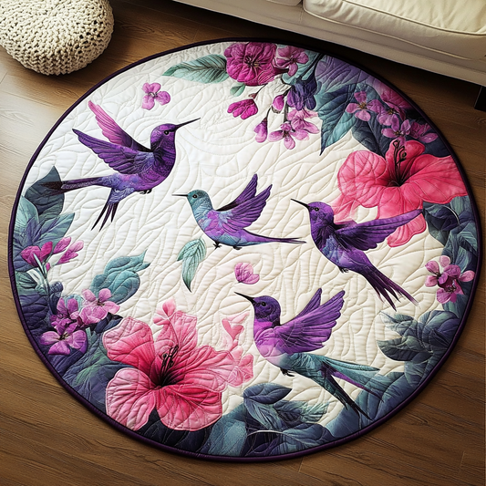 Petal Dance Quilted Round Mat NCU0DV1047