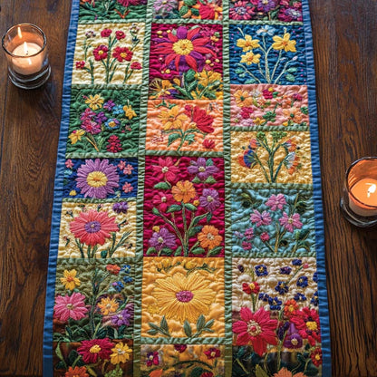 Petal Dance Quilted Table Runner NCU0NNT1856