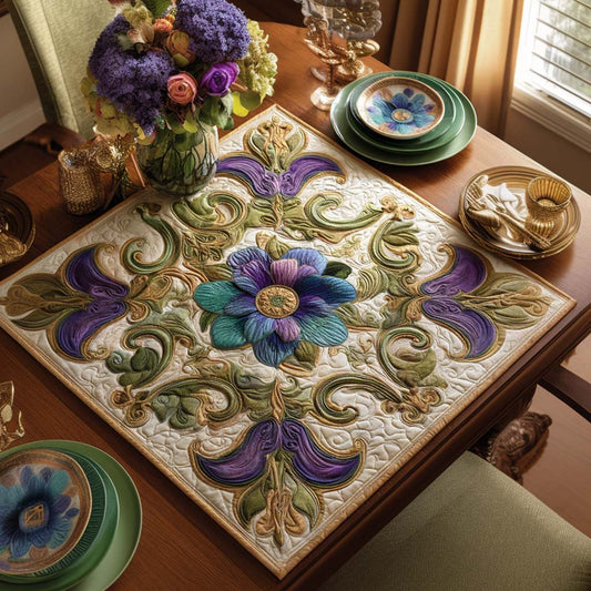 Petal Grace Quilted Table Topper NCU0NNT1137
