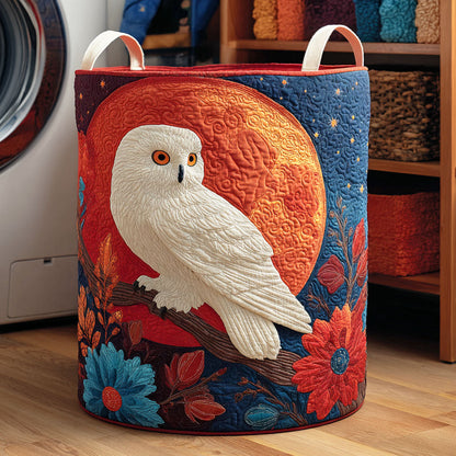 Petal Owl Quilted Laundry Basket NCU0NTD371