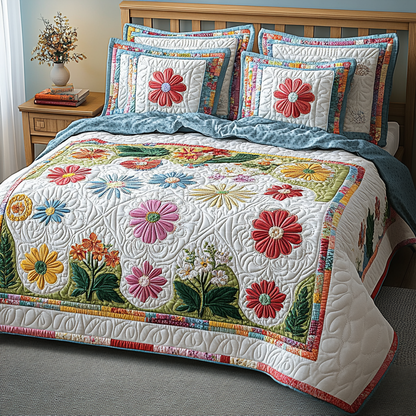 Petal Paradise Duvet Cover Set NCU0PVL181