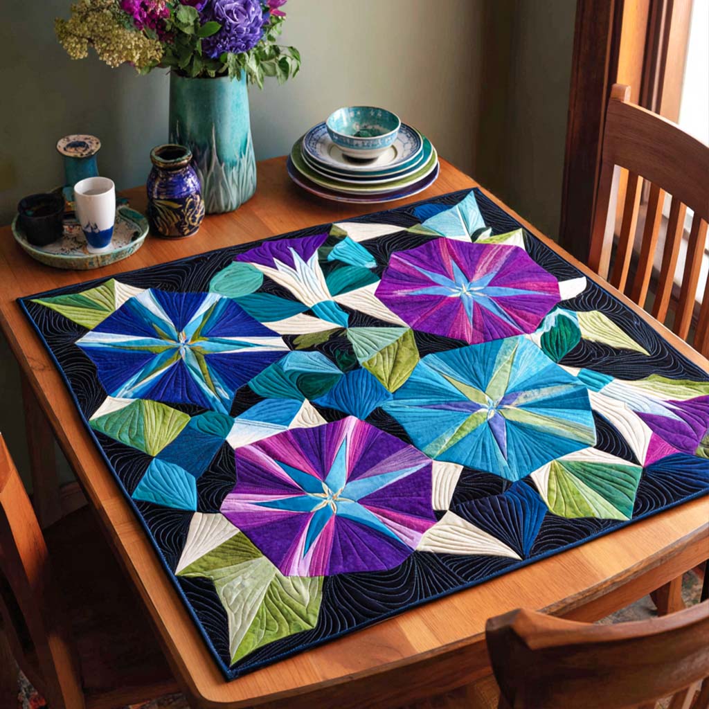 Petal Sunrise Quilted Table Topper NCU0NNT1684