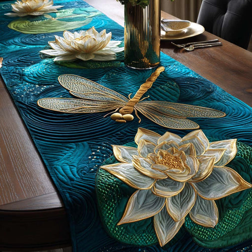 Petal Whisper Quilted Table Runner NCU0NNT2571