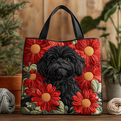 Shih Tzu Quilted Tote Bag NCU0QN055