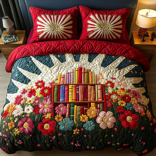 Petals and Pages Duvet Cover Set NCU0DV287