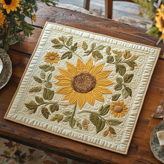 Petals in Motion Quilted Table Topper NCU0PTT812