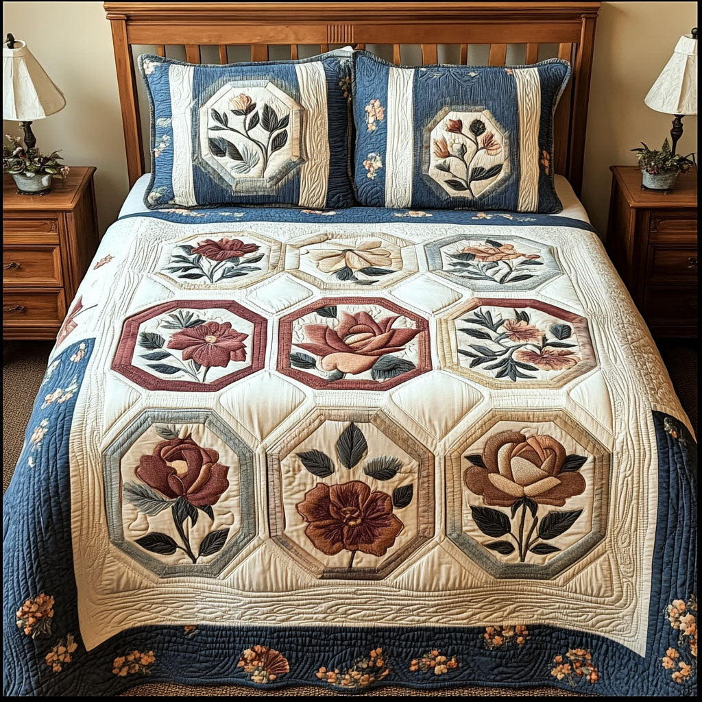 Petals of Paradise Duvet Cover Set NCU0PTT329