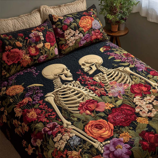 Phantom Hearts 3-Piece Quilted Bedding Set NCU0NNT2658