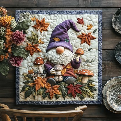 Pie Gnome Quilted Table Topper NCU0DDK921
