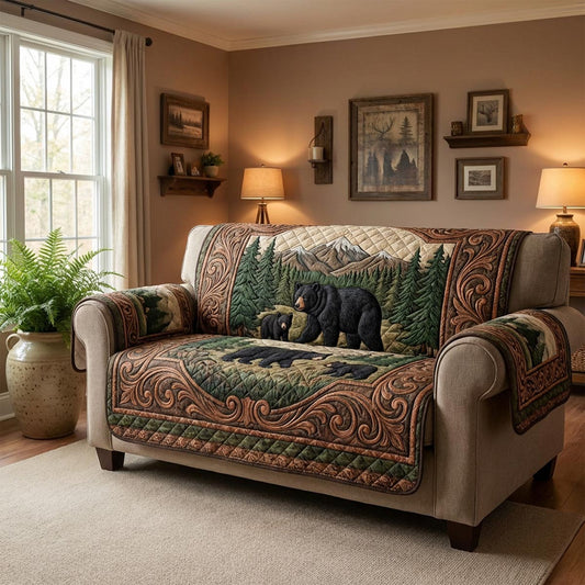 Pine Haven Quilted Sofa Cover NCU0DV2028