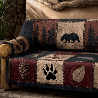 Pine Ridge Quilted Sofa Cover NCU0PTT2620