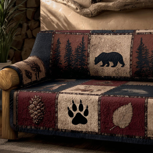 Pine Ridge Quilted Sofa Cover NCU0PTT2620