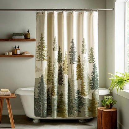 Pine Sanctuary Shower Curtain NCU0DV1885