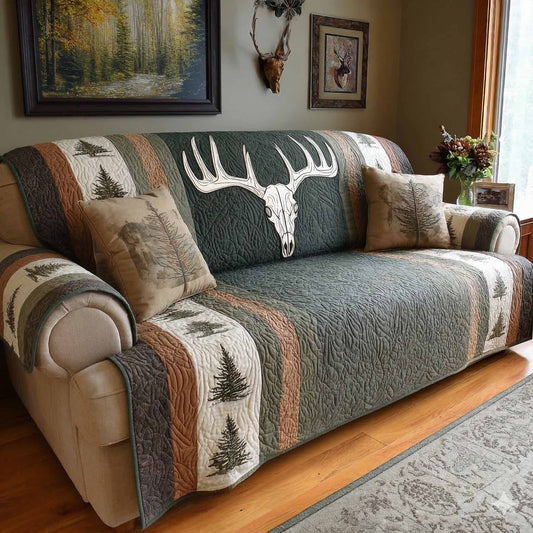 Pine Valley Quilted Sofa Cover NCU0NXD1782