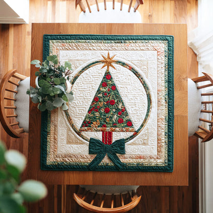 Pine Wrap Quilted Table Topper NCU0NTD350