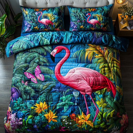 Pink Paradise Duvet Cover Set NCU0DDK383