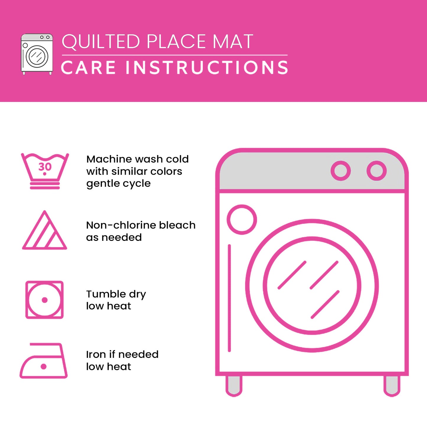 Halloween Poultry Quilted Placemat NCU0TL1207