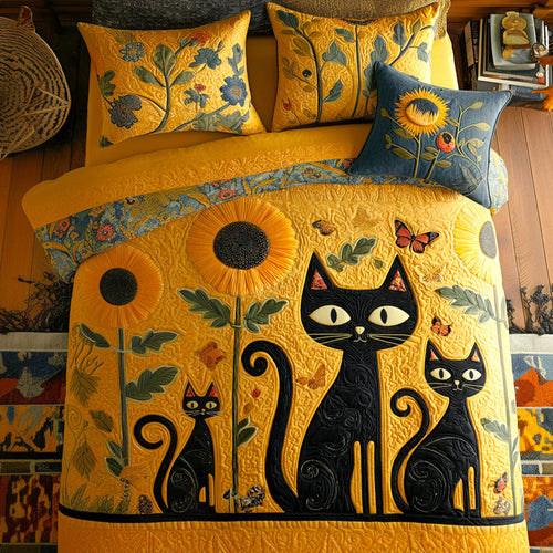 Playful Paws 3-Piece Quilted Bedding Set NCU0PTT1424