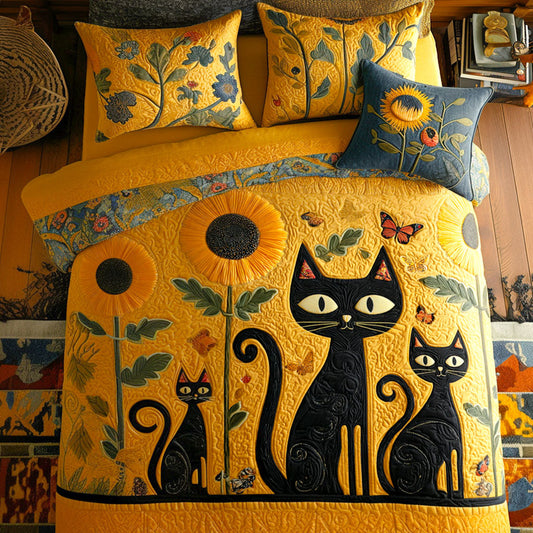 Playful Paws 3-Piece Quilted Bedding Set NCU0PTT1424