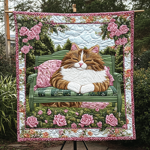 Playful Paws Parade Quilted Blanket NCU0DK1515