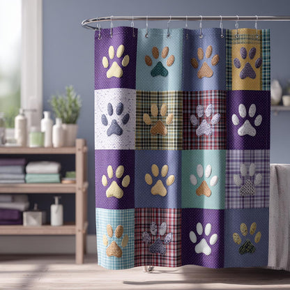 Playful Paws Shower Curtain NCU0DV1843