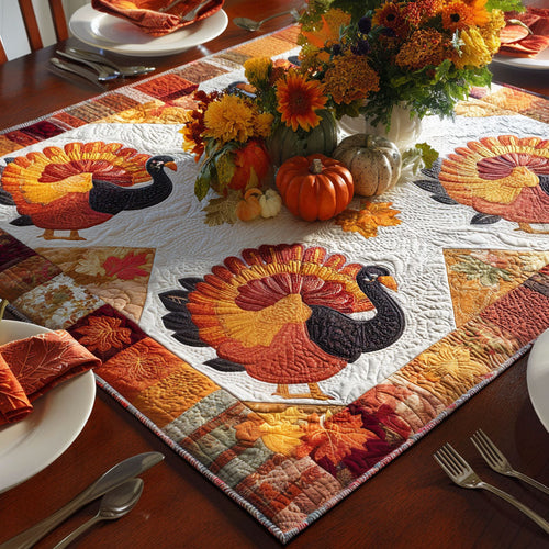 Plume n Pie Quilted Table Topper NCU0PTT1123