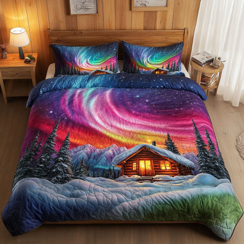 Polar Lights Duvet Cover Set NCU0NNT424