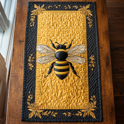 Pollinator Paradise Quilted Table Runner NCU0DK1199