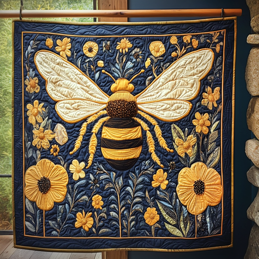 Pollinator's Paradise Quilted Blanket NCU0NT208