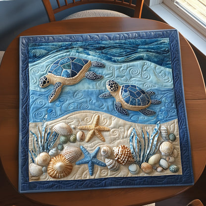 Polynesian Drift Quilted Table Topper NCU0PTT690