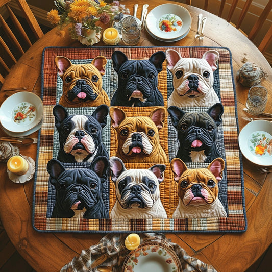 Posh Pup Quilted Table Topper NCU0DV757