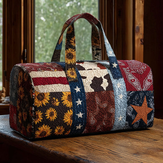 Prairie Freedom Quilted Duffle Bag NCU0PTT2918