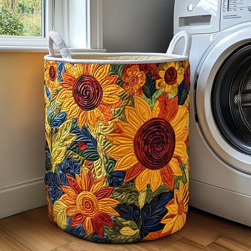 Prairie Light Quilted Laundry Basket NCU0PTT759