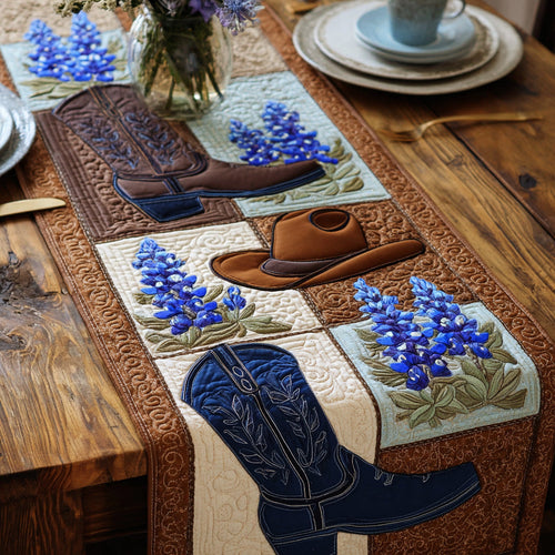 Prairie Morning Quilted Table Runner NCU0LDH544