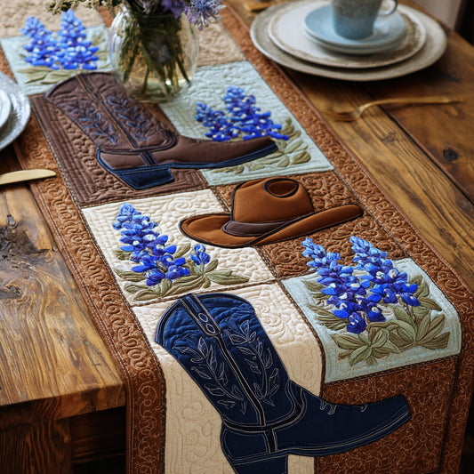 Prairie Morning Quilted Table Runner NCU0LDH544