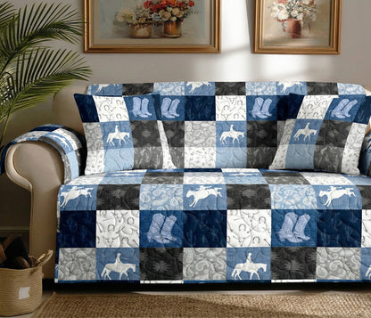 Prairie Patch Quilted Sofa Cover NCU0LDH525