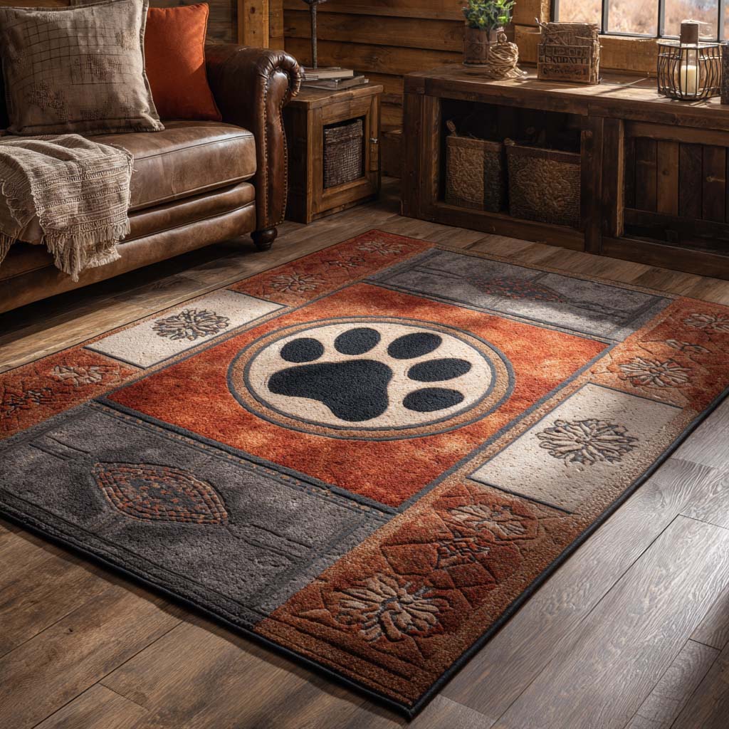 Paw Area Rug NCU0QN85